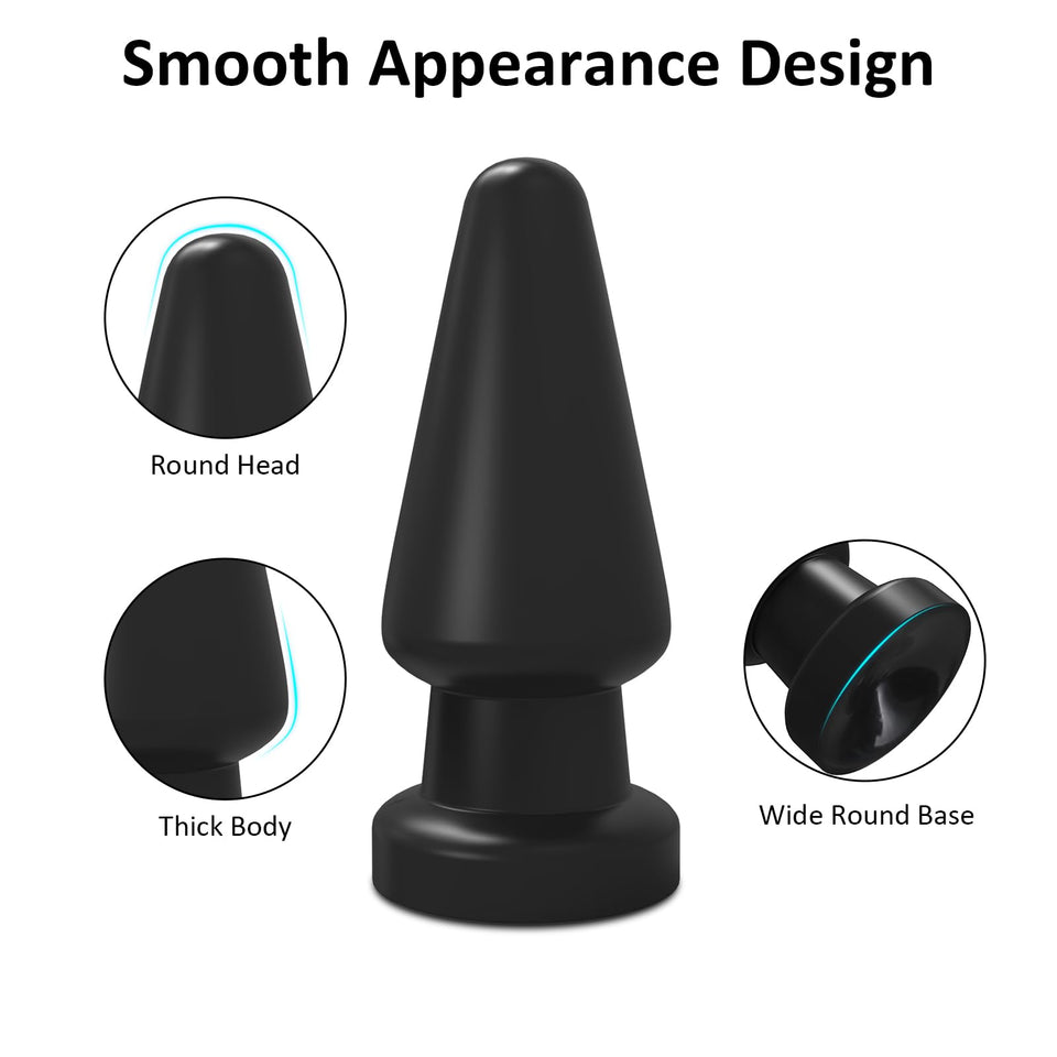 2.7 '' Diameter Large Butt Anal Plug Dildos for Women,Huge Big Anal Plug Set,G Spot Stimulator Sex Toy for Advanced,Prostate Mas