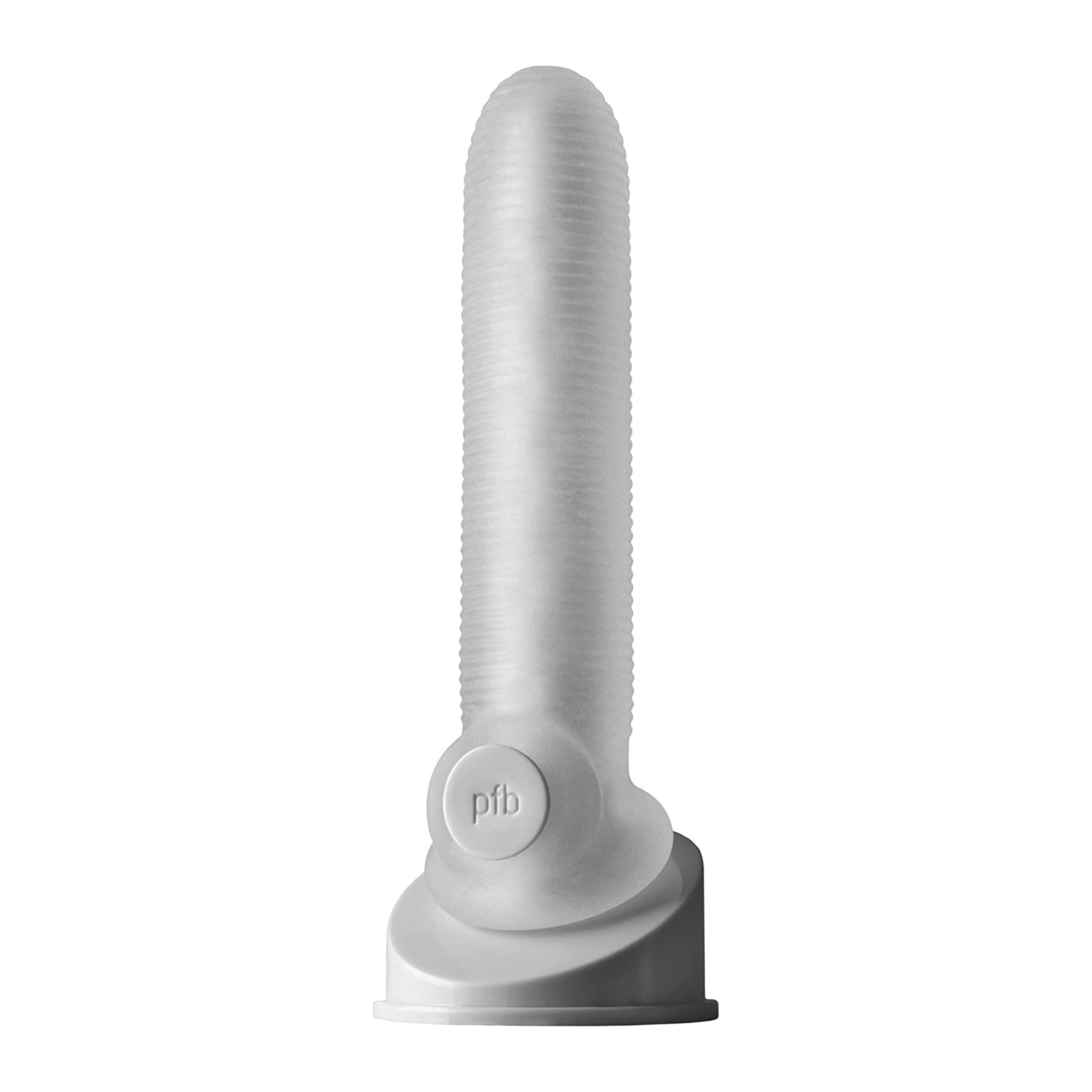 Perfect Fit Fat Boy Micro Ribbed Sheath 7.5In Clear