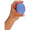 Nova Hand Exerciser Oval Egg, Hand Grip Squeeze Oval Ball For Strength, Stress And Recovery, Comes In 3 Resistance Levels - Pink Soft, Orange Medium And Blue Firm