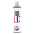 LubeLife Silky Premium Silicone Lubricant, Extra Cushiony, Silky Smooth, Luxe Formula for Women, Men, and Couples, Unscented, No