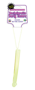 Pipedream Bachelorette Party Pecker Test Tube Necklace, Glow In The Dark