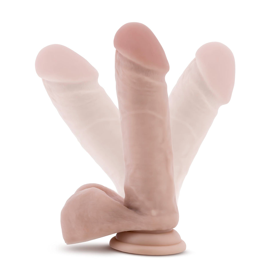 Dr. Skin Plus Pos Dildo W/Ball 8In Van