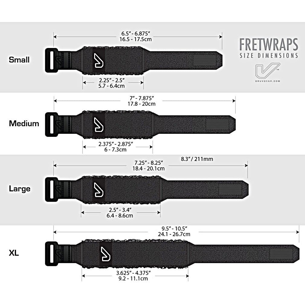 Gruv Gear FretWraps Wild 'Leopard' String Muter 1-Pack (Medium) (FW-1PK-LEP-MD)