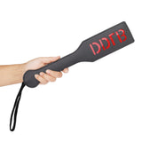 VENESUN DDLB Daddy Dom Little Boy Spanking Paddle, 12.6inch Faux Leather SM Sex Toys for Adults BDSM Play