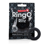 Screaming O Ringo Ritz Mega Stretchy Silicone Cock Ring, Black
