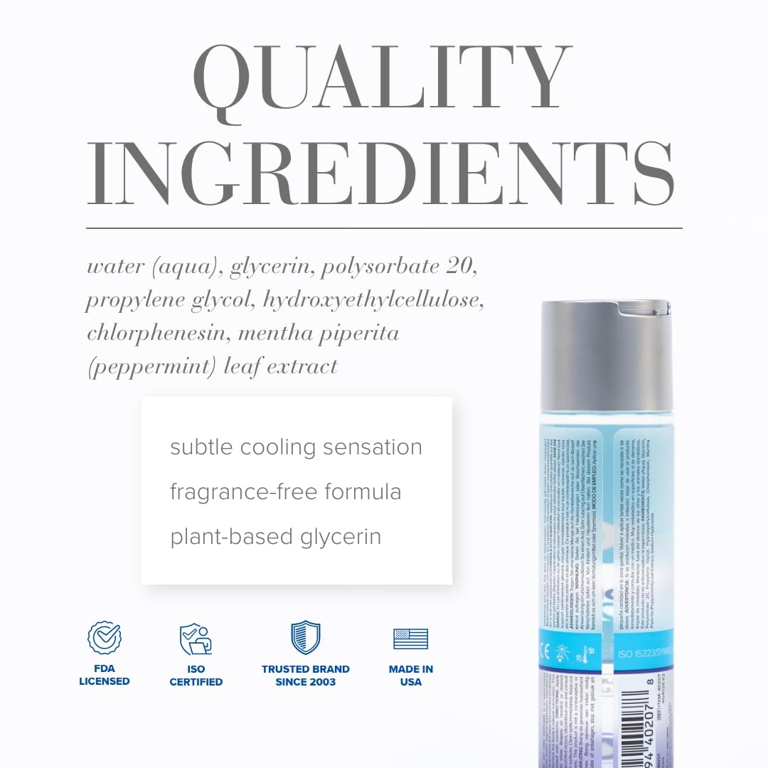 Jo H2O Lubricant - Cooling (4 Oz)