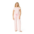 PJ Salvage Womens [Amazon Exclusive] Airy Waffle Pajama 2-Piece PJ Set, Ivory, Medium