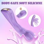 G Spot Vibrator Sex Toys - Clitoral Nipple Stimulator with 10 Powerful Vibrating Modes for Vagina Anal Stimulation, Waterproof W