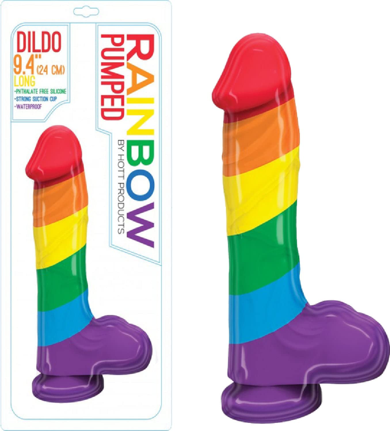 Hott Products Pumped, Rainbow Series, Multi-Colored, 1.2 Pound