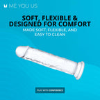Me You Us Ultracock Clear Jelly 8.5In