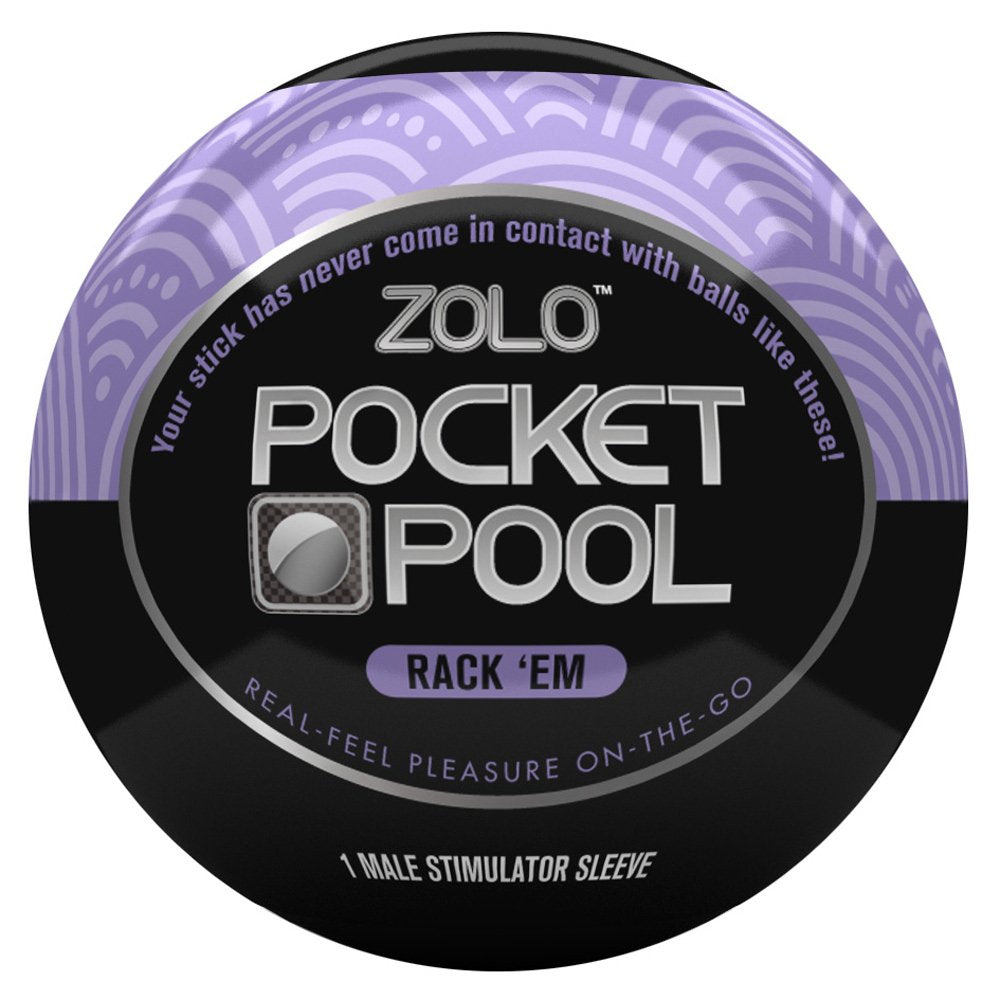Zolo Pocket Pool Rack Em Male Masturbator