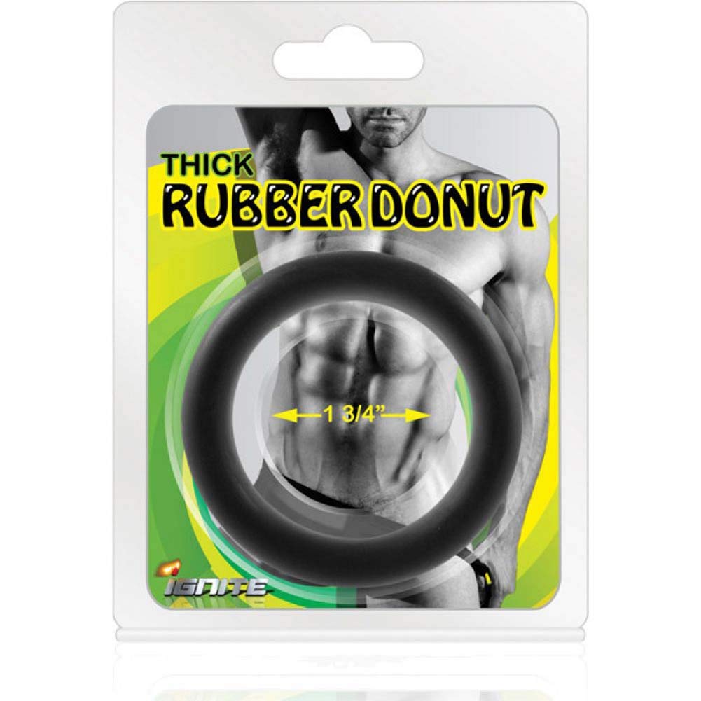 Ignite Thick Donut Rubber Ring, 1.75 Inch