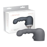 Le Wand Ripple Weighted Silicone Attachment - G-Spot & Internal Stimulator for Le Wand Original - Textured, Insertable Silicone 