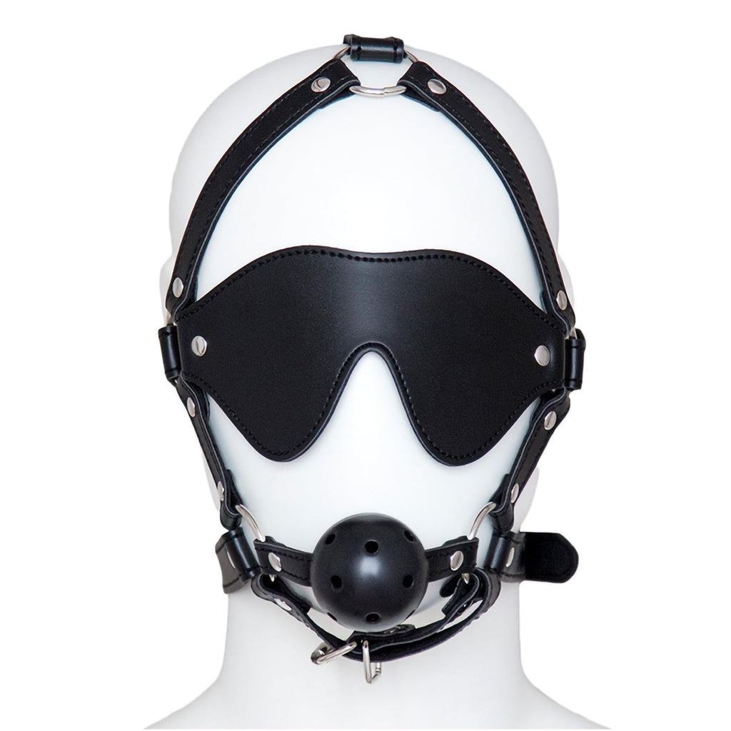 Sleep Mask with Hollow Ball:Blindfold Eye Mask Sleep Mask with Adjustable Strap for Fun(Black)