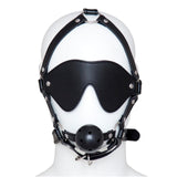 Sleep Mask with Hollow Ball:Blindfold Eye Mask Sleep Mask with Adjustable Strap for Fun(Black)