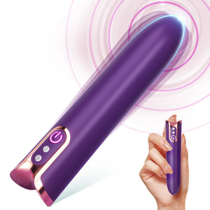 Adult Sex Toys Bullet Vibrator - Clitoral G spot Sex Stimulation with 10 Vibrating Modes, Rechargeable Mini Finger Vibrator Fema