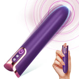 Adult Sex Toys Bullet Vibrator - Clitoral G spot Sex Stimulation with 10 Vibrating Modes, Rechargeable Mini Finger Vibrator Fema