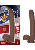 Nasstoys All American Ultra Whoopers Dong Brown Straight 11 Inch