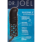 California Exotic Novelties Dr. Joel Kaplan Silicone Masturbator With Extension, Black, 2 Inch