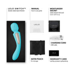 LELO SWITCH Double-Sided Wand Aqua
