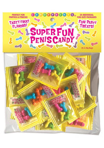 Super Fun Penis Candy 25 Individual Fun-Size Packages