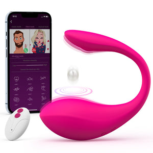 APP & Remote Control Wearable Vibrator, Women Sex Toys with 9 Vibration Modes, Female Sex Toys for Women Vibrater Soft and Quiet