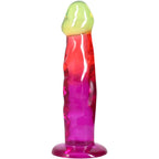 Crystal Jellies 7.5 in. Dong Rainbow