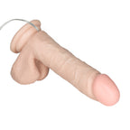 California Exotics The Vibrating Emperors Better Than Real Vibrator With Suction Cup And Lubricant Ivory 6 Inches