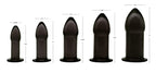Master Series 5 Piece Anal Trainer Set, Black