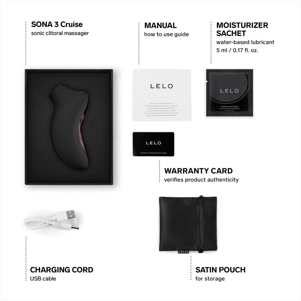 LELO SONA 3 Cruise Clit Stim Black