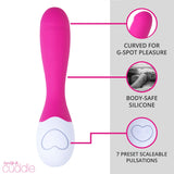 Ohmibod - Lovelife Cuddle, G Spot Vibrator, Adult Toys For Women With 7 Preset Pulsations, Splashproof Clitoris And G Spot Stimu