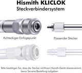 Hismith 8.35'' Dual-Density Silicone Dildo, Curved Dong with Slightly uplifted Veins, Sex Toy for Vaginal and Anal Play, 6.8'' I