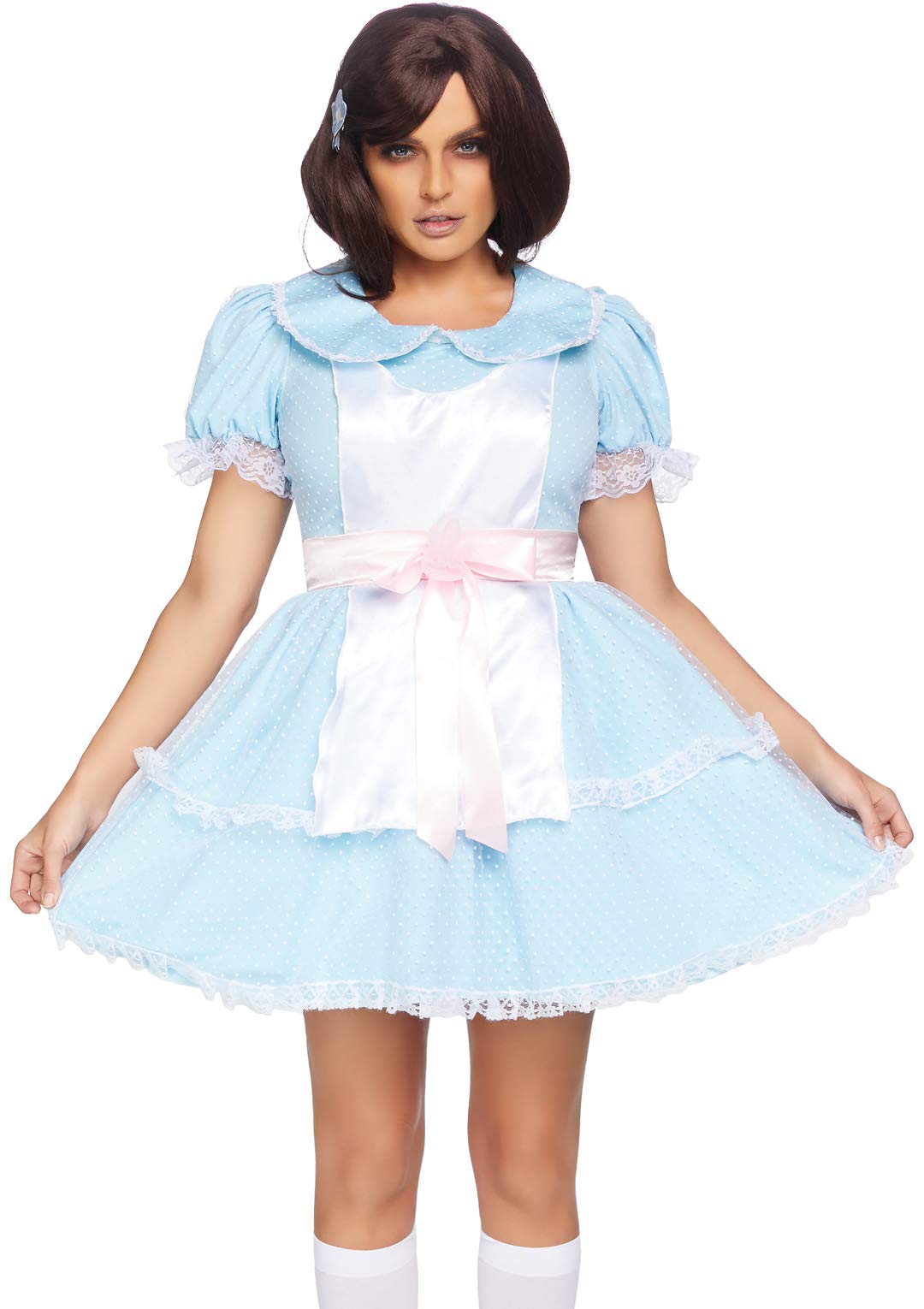 Leg Avenue 2 Pc Creepy Sibling, Includes Blue/White Color
