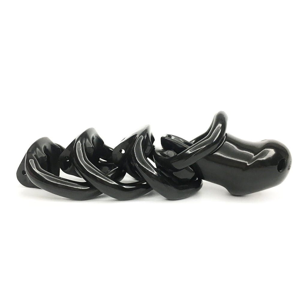 FYJENNICC HT-V2 Chastity Cage |Male Resin Chastity Devices for Beginner |Adult Sex Toy for Men |5 Color Short&Long Cage |2 Sets