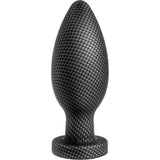 Blush Spark  Small 4 Inch Anal Butt Plug  Pure Platinum Puria Silicone  Enveloped In Satin Smooth Ultrasilk  15 Max Width