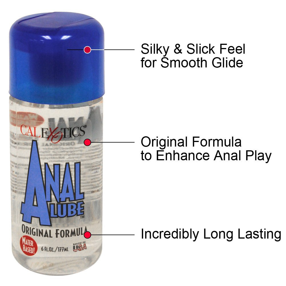 California Exotic Novelties Anal Lube Original, 6 Ounce