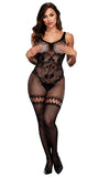 Crotchless Bodystocking Black Q/S