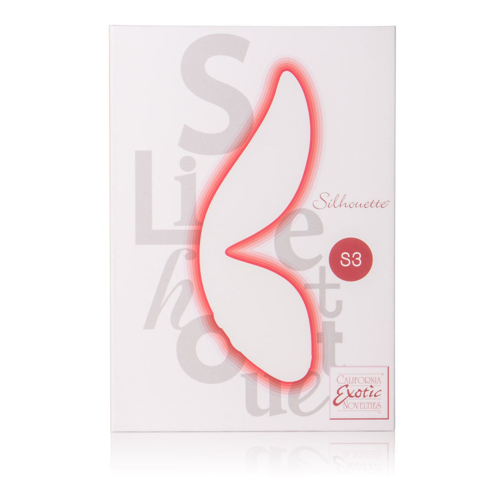 Calexotics Silhouette S3 - Silicone Waterproof Vibrator - 5-Function Rechargeable Compact Vibe - Discreet Panty Teaser - Adult S