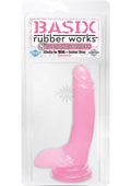 Pipedream Basix 8-Inch Suction Cup Thicky Dong, Pink