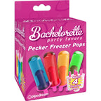 Pipedream Products Bachelorette Party Favors Pecker Freezer Pops, Box Of 4, 4 Count