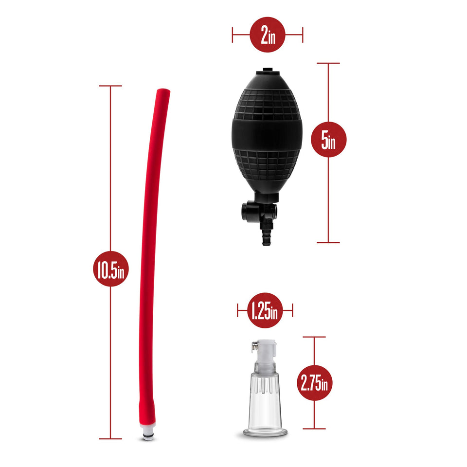 Blush Novelties Temptasia Beginners Clit Pump - Strong Suction for Heightened Sensitivity and Arousal - Compatible with Nterchan