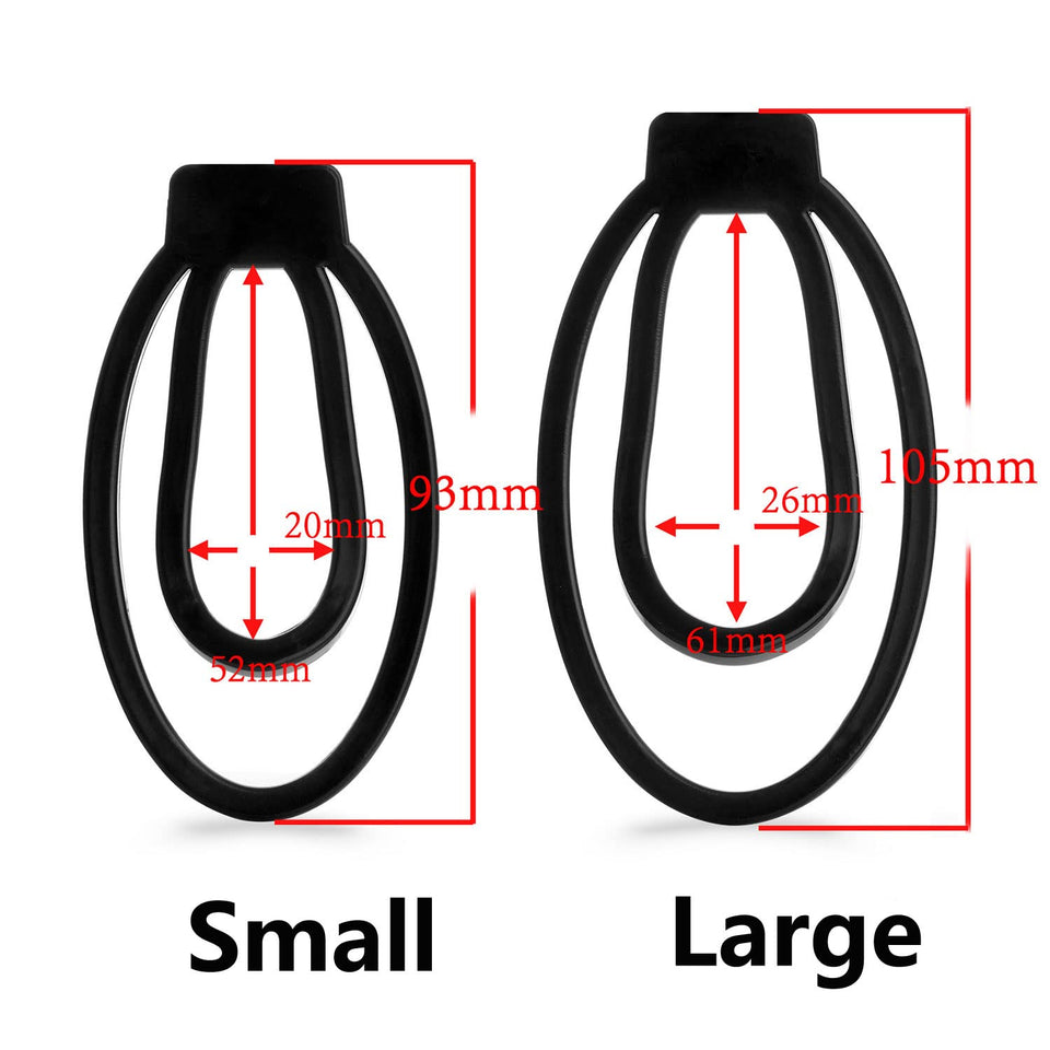FREDORCH Sex Toys Clip for Sissy Male Penis Ring Chastity Device Adult Female Pussy Penis Training Cock Cage Clip Lock Toy for M