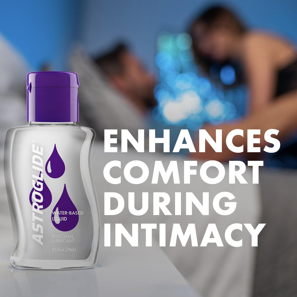 Astroglide Liquid Personal Lubricant 25Oz  Water Based Lube  Dr Recommended Brand  Long Lasting Pleasure  For Men  Women  An