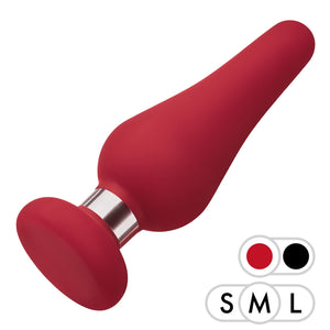 Forto F-21 Silicone Anal Plugs Training Set Anus Dilator Anal Ball Men Women/Butt Plug Trainer Kit for More Comfortable Intercou