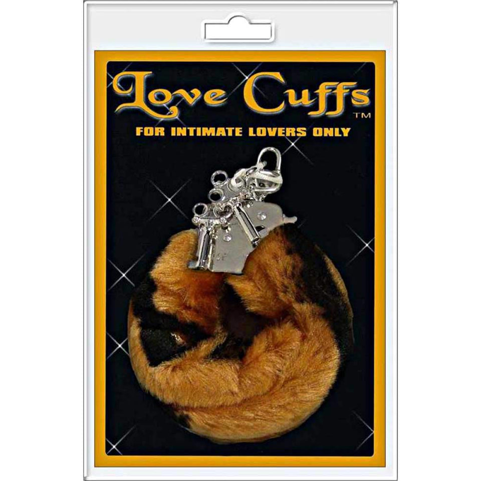Golden Triangle 46014: Plush Love Cuffs Brown
