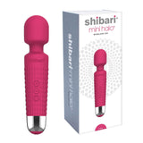 Shibari Mini Halo Vibrator, Wand Massager Vibe, Cordless, Quiet, High Power & Waterproof, Vibration Clitoris Stimulation, Adult