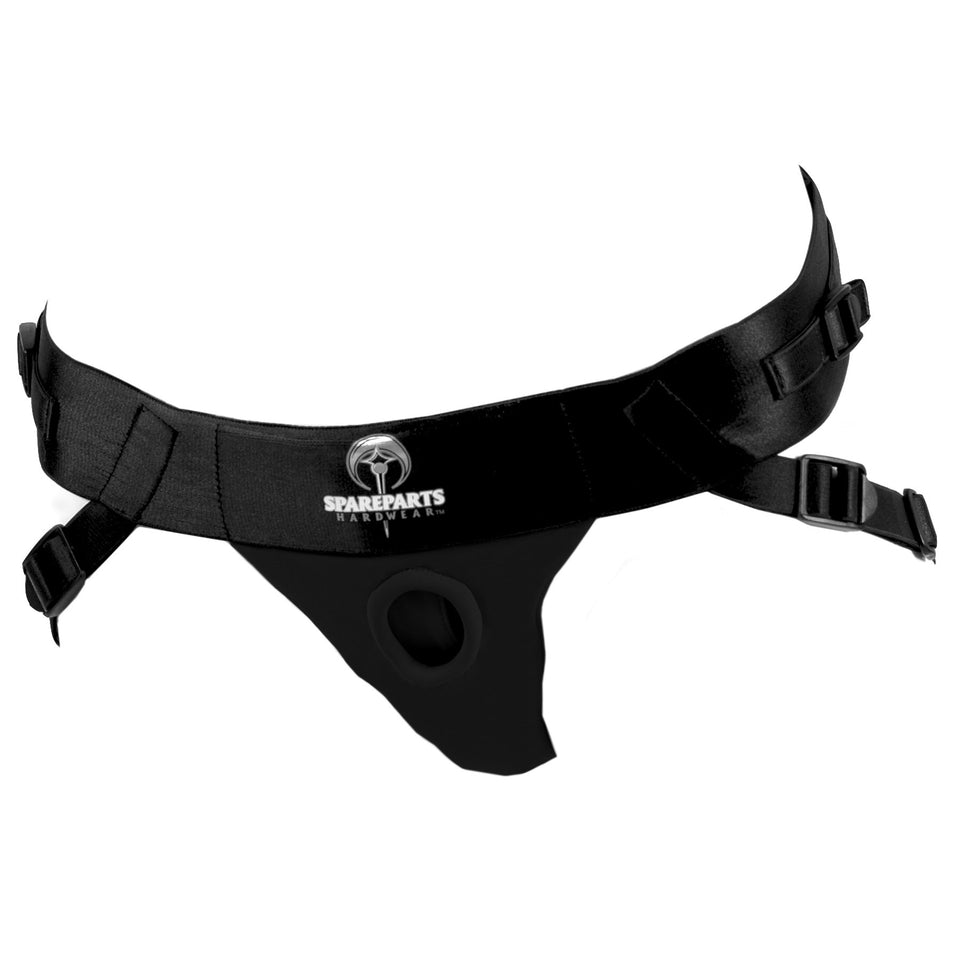 SpareParts Hardwear Joque (Double Strap) Harness Adjustable and Washable B, Belt 35-65Inch Hips, Leg Straps 14-24Inch