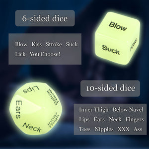 Sex Dice for Adult Sex Games Toys, 4Pcs Sex Toys for Couples