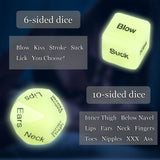 Sex Dice for Adult Sex Games Toys, 4Pcs Sex Toys for Couples