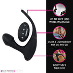 Ohmibod Club Vibe 3.Oh Hero Wearable Anal Vibrator - Wireless Remote Control Vibrating Butt Plug - Personal Massager For Women -